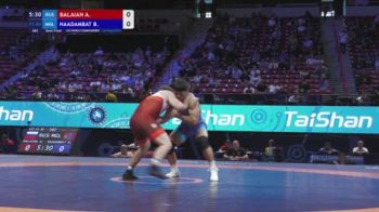 86 kg 1/2 Final - Arsen Balaian, Russia vs Batbilguun Naadambat, Mongolia