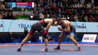 79 kg 1/2 Final - Mohammad Ashghar Nokhodilarimi, Iran vs Avtandil Kentchadze, Georgia