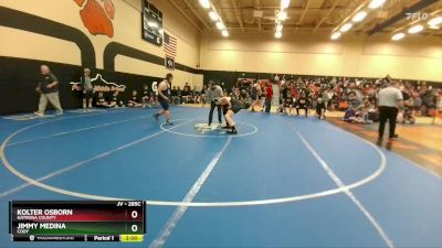 285C Round 2 - Kolter Osborn, Natrona County vs Jimmy Medina, Cody