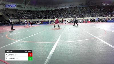 161 lbs Round Of 32 - Aiden Baker, Claremore Wrestling Club vs Zyler Gonzalez, Tuttle