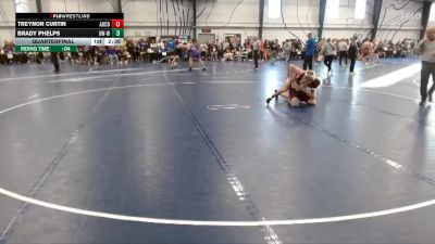 Silver 125 lbs Quarterfinal - Brady Phelps, Wisconsin-Whitewater vs Treynor Curtin, Augsburg College