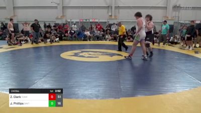 240 lbs Round 1 - Zach Clark, Team Gotcha vs Jackson Phillips, Dayton Bandits