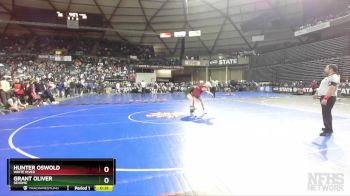 2A 150 lbs Cons. Round 2 - Hunter Oswold, White River vs Grant Oliver, Sehome