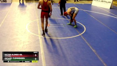 65 lbs Semifinal - Victor Alonso-Gil, California vs Michael Clemmensen, California