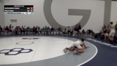 112 lbs Round 2 (6 Team) - Alexander Ponce, Legacy National Team vs Felix Cruz, California Black