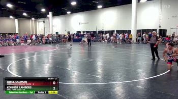 132 lbs Round 3 (8 Team) - Uriel Guzman, Nebraska Heroes (B Team) vs Konner Lambers, Ohio Titan Gold