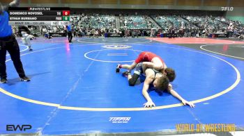 120 lbs 7th Place - Domenico Novosel, The 300 vs Ethan Burbano, Pounders WC