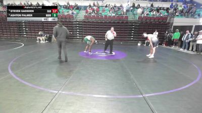 215 lbs Consi Of 8 #2 - Connor Hood, Liberty vs Alexander Garvin, Woodland