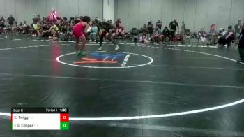 145 lbs Semifinal - Gha-is Cooper, Florida vs Elias Twigg, Florida