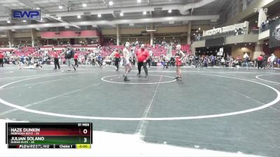 64 lbs Semifinal - Julian Solano, Duran Elite vs Haze Dunkin, Nebraska Boyz