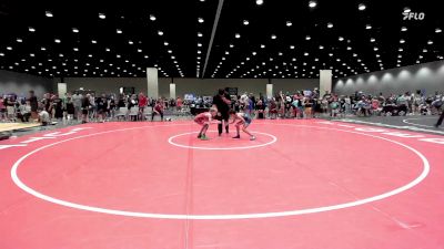 74 lbs Quarters - Zane Nelson, Owasso Takedown Club vs Kash` Riveros, Wichita Training Center