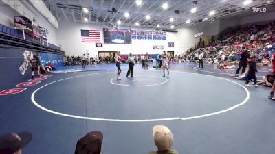 100 lbs Champ. Round 1 - Isaac Hopman, CCA vs Dylan Hansen, Douglas Middle School