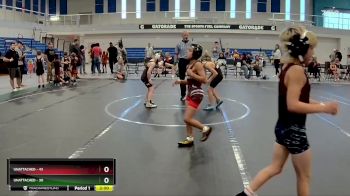 64-68 lbs Semifinal - Eason Bridges, Black Hive vs Leonidas Nicholas, Black Flag Wreslting Academy