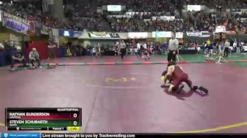 Quarterfinal - Steven Schubarth, Simms vs Nathan Gunderson, Choteau