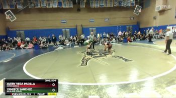 190lbs Cons. Semi - Yaneece Sanchez, Richland (Girls) vs Avery Vega Padilla, Camas (Girls)