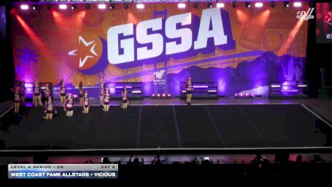West Coast Fame Allstars - VICIOUS [2026 L2 Senior - D2 Day 2] 2026 GSSA Grand Nationals