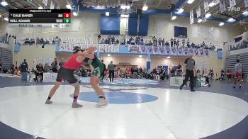 190 lbs Semifinal - Cale Baker, Minico vs Will Adams, Wood River High School