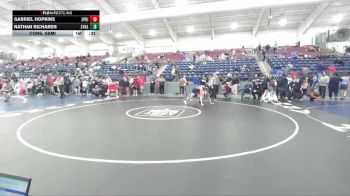 157 lbs Cons. Semi - Nathan Richards, Syracuse vs Gabriel Hopkins, Springville