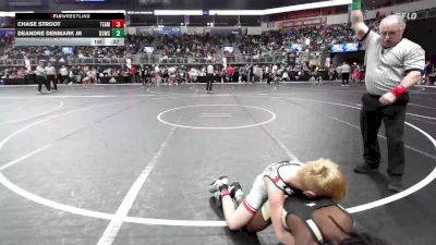 75 lbs Round Of 16 - Chase Stroot, Team Mascoutah vs DeAndre Denmark Jr, D3wc