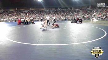 B3A-106 lbs 1st Place Match - Logan Cass, Pawhuska vs Rylan Sandoval, Blackwell