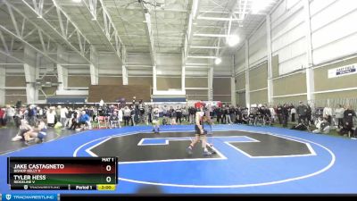 132 V Champ. Round 1 - Jake Castagneto, Bishop Kelly V vs Tyler Hess, Ridgeline V