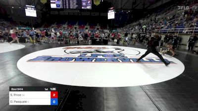 100 lbs Cons 64 #2 - Shawn Price, CA vs Dominic Pasquale, IL