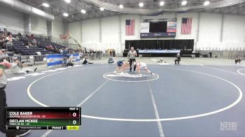 101 lbs Semifinals (4 Team) - Declan McKee, Tioga Sr HS vs Cole Baker, Palmyra Macedon Sr HS