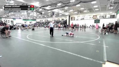80 lbs 1st Place Match - Graeme Lockhart, Immortal Athletics WC vs Khylen Sanderson, WTC
