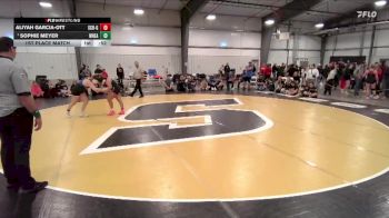 170 lbs 1st Place Match - Sophie Meyer, Wheatland vs Aliyah Garcia-Ott, Scottsbluff
