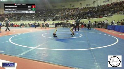 101 lbs Round Of 64 - Tripp Stanley, Wagoner vs Landon Dietz, Cushing