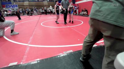 120 lbs Round Of 16 - Hazen Crank, Raw Wrestling Club vs Chance Dewey, Tulsa Blue T Panthers