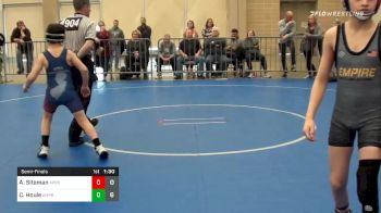 81 lbs Semifinal - Andrew Siteman, Apex MS vs Colby Houle, Empire MS