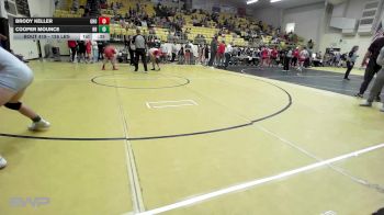 126 lbs Quarterfinal - Brody Keller, Grove vs Cooper Mounce, Har-Ber High School