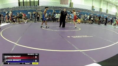 132 lbs Cons. Round 3 - Patrick Provost, MO vs Camron Bennett, IA