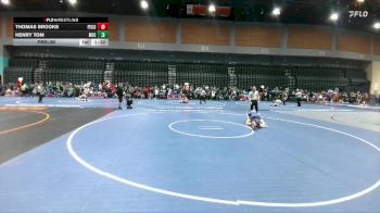 144 lbs Prelim - Henry Tom, Millikan vs Thomas Brooks, Pershing County
