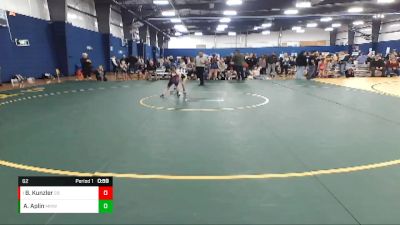 62 lbs Round 1 - Bella Kunzler, 208 Badgers vs Addison Aplin, Mountain Man Wrestling Club