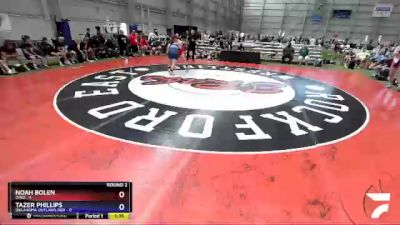 285 lbs Round 2 (8 Team) - Noah Bolen, Ohio vs Tazer Phillips, Oklahoma Outlaws Red