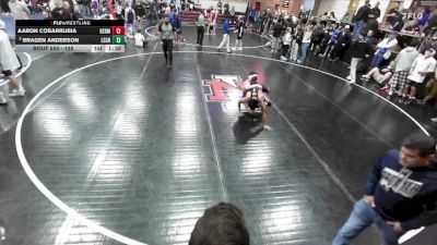 138 lbs Cons. Round 4 - Aaron Cobarrubia, Hermiston vs Bragen Anderson, Le Grande