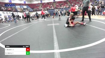 49 lbs Final - Isaiah Brown, Elgin Wrestling vs Kristopher Henry, BullTrained