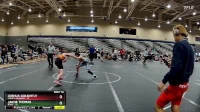 110 lbs Round 3 (8 Team) - Jakob Thomas, BTWC vs Joshua Golightly, Legacy Dragons