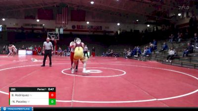 285 lbs 5th Place Match - Nathan Paceley, River Forest vs Brian Rodriquez, Pike