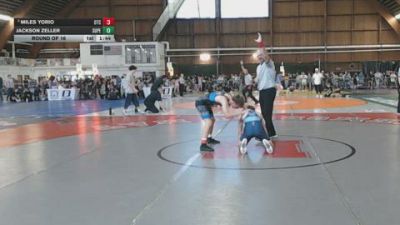 120 lbs Round Of 16 - Miles Yorio, Otc vs Jackson Zeller, Superior