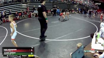 80 lbs Finals (8 Team) - Kaden Sergio, Iowa USA Red vs Max Kessinger, Indiana Gold