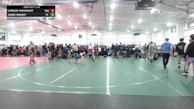 102 lbs Round Robin 1 - Carson Wissinger, Pursuit-HS vs Aiden Wright, Pit Crew-HS