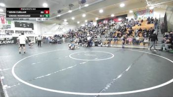 165 lbs Quarterfinal - Cross Rodriguez, Calvary Chapel/SA vs Kevin Cuellar, Anaheim