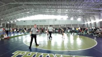 130 lbs 1st Place Match - Evie Davidson, Union vs Isla Baeza, Mountain View