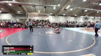 132 lbs 1st Place Match - Travis Long, Roosevelt vs Damien Reyes, Mesa Ridge