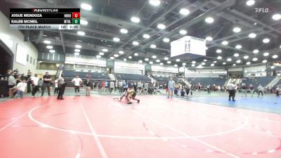 184 lbs 7th Place Match - Kaleb McNeil, The Citadel vs Josue Mendoza, Emmanuel University