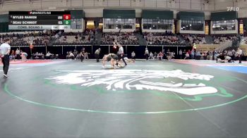 150-4A/3A Cons. Round 3 - Myles Rankin, Annapolis vs Beau Schmidt, Northeast (AA)