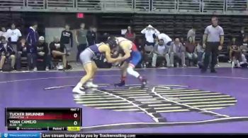 152 lbs Round 1 (8 Team) - Yoan Camejo, Blair vs Tucker Brunner, Manhattan